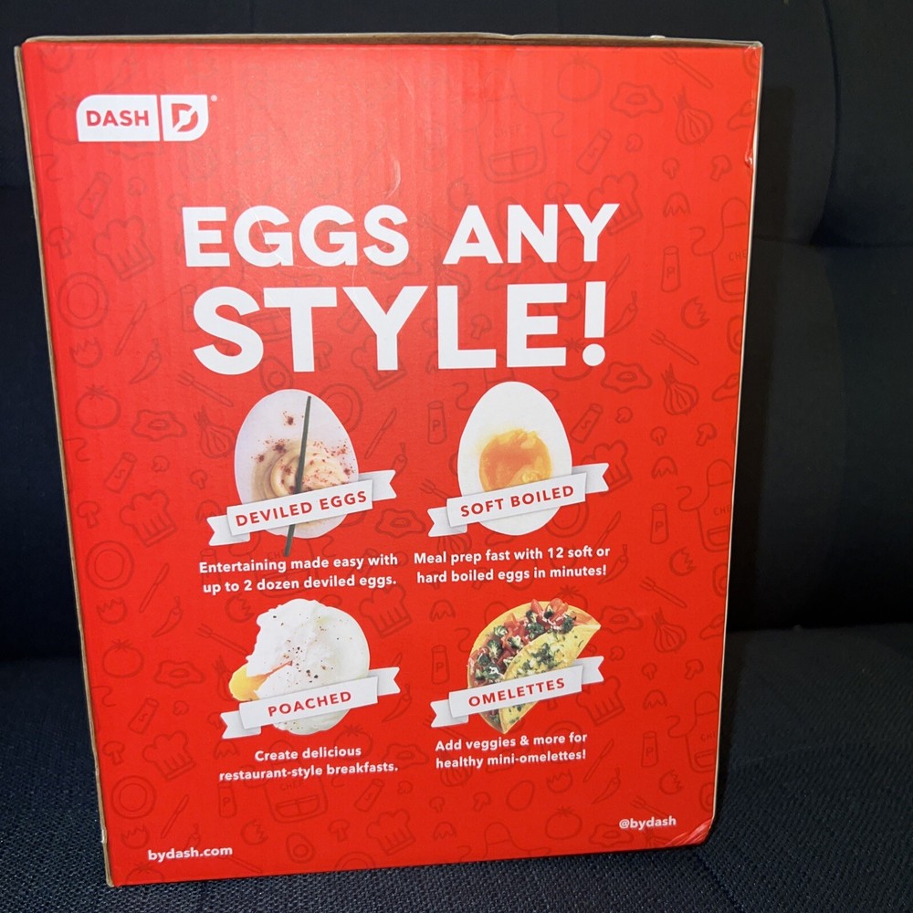 DASH Deluxe Express Two-Tier Egg Cooker