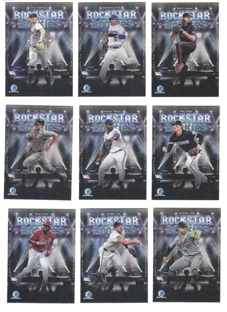 2025 Bowman Baseball- Inserts (Buy More, Save More)