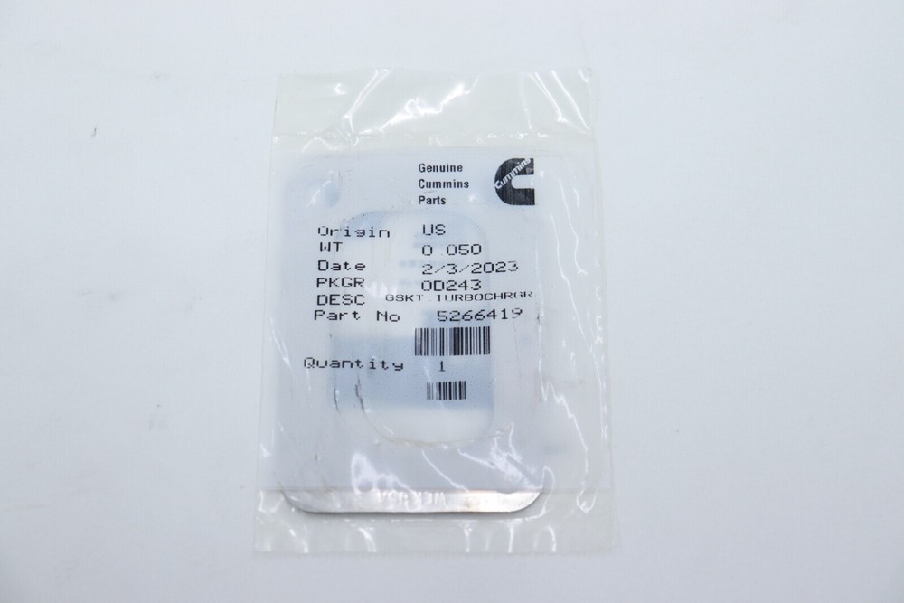Cummins 5266419 Turbo Gasket