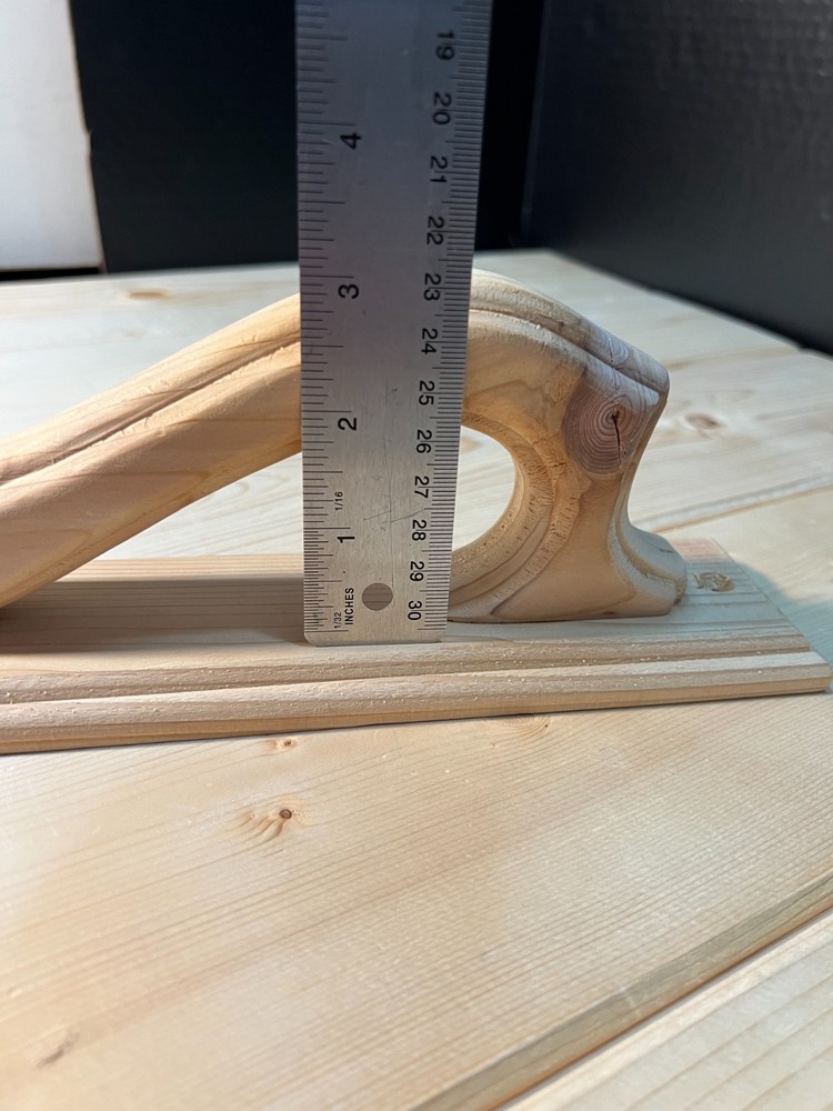 Handcrafted Sauna Door Handles – Solid Wood Pulls, Set of 2