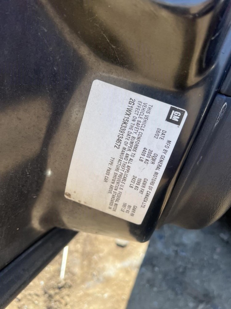 MONTE 2003 CAR Third Brake Light OEM