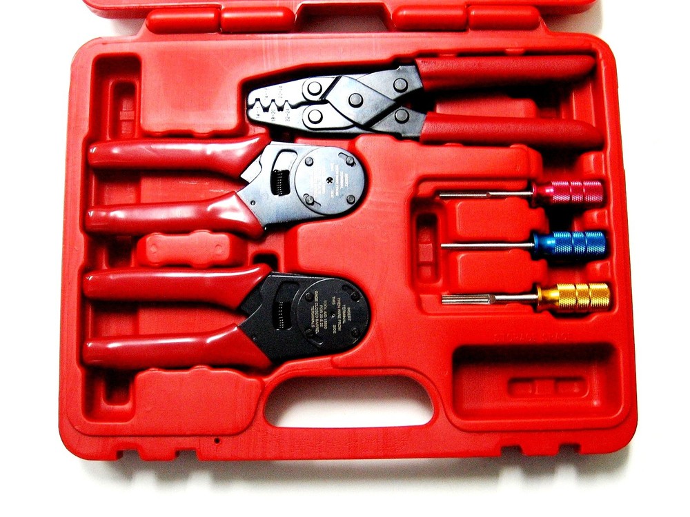 SG 18650 Master Deutsch Terminal Service Crimping & Release Tools Kit
