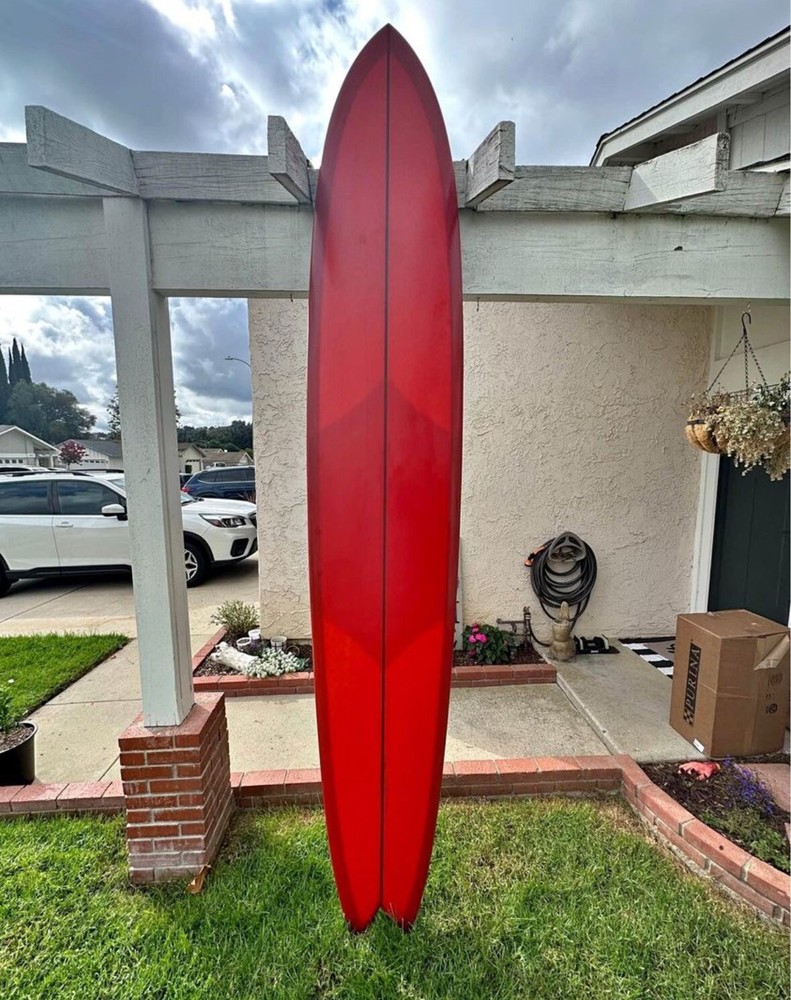 Chris Christensen longboard surfboard - used