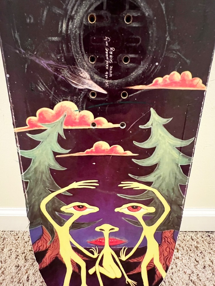 👽 vintage Lib Tech Jamie Lynn snowboard aliens