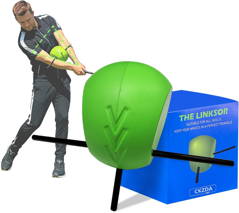 The Connector Golf Training Aid, Golf Swing Trainer for Posture Correction & Swi