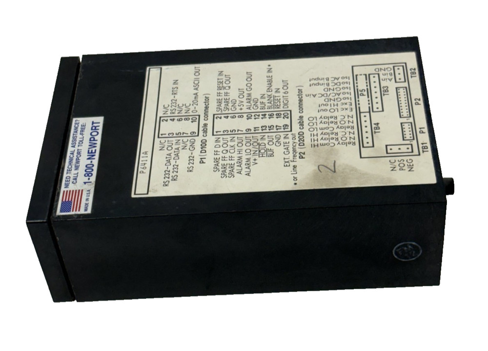 NEWPORT P600A PROGRAMMABLE TIMER