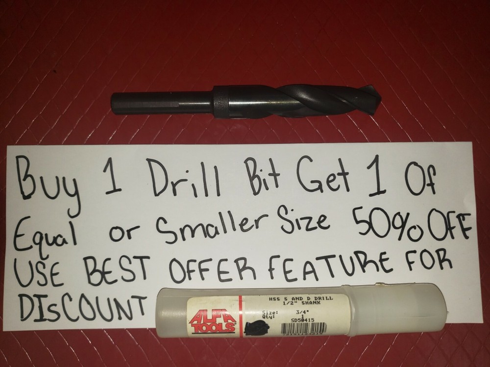 ALFA Tools HSS Sivler & Deming 3/4" Drill Bit