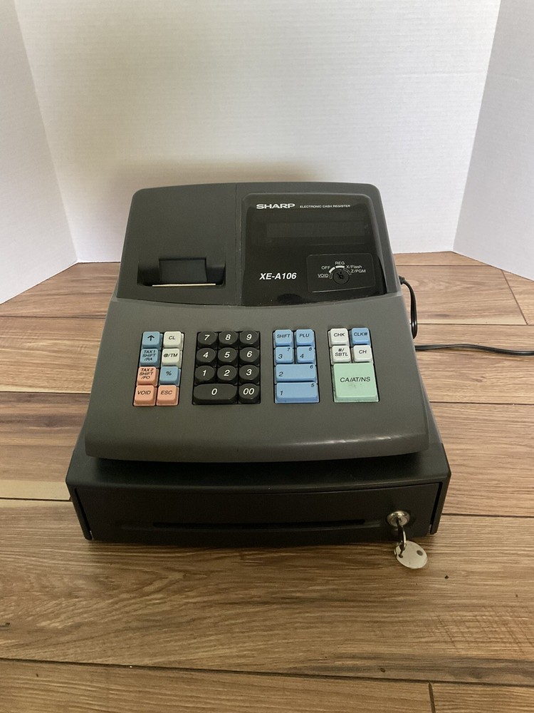 Sharp XE-A106 Cash Register NOT Working