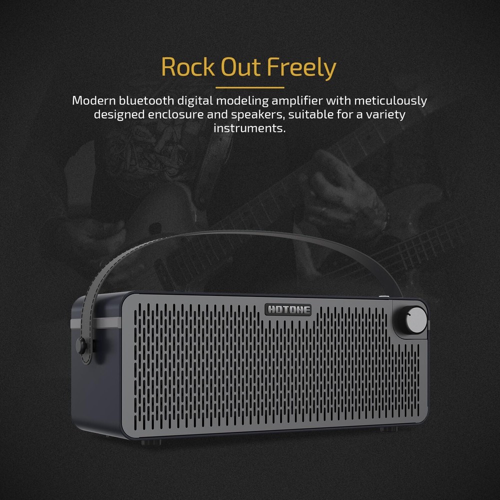 Hotone Pulze 30-watt Portable Modeling Amplifier - Eclipse