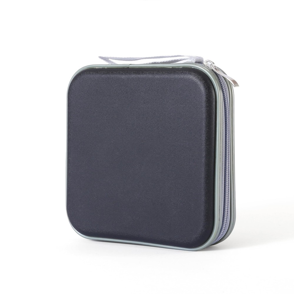 BoPaBeBo CD Case, Sturdy Holder for 30 Capacity DVD small, black