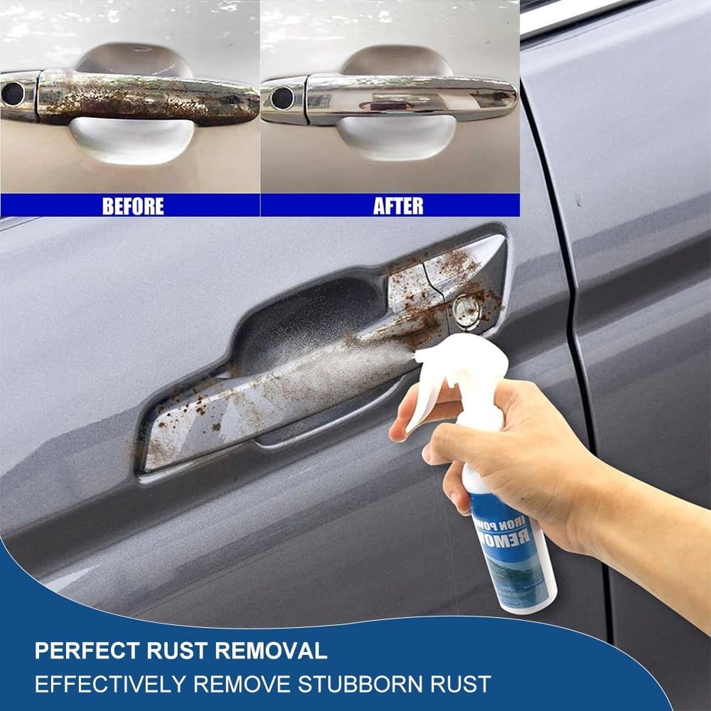 Rust Converter Spray, Rust Remover Sprayer Rust Remover Cleaning Spray Iro...