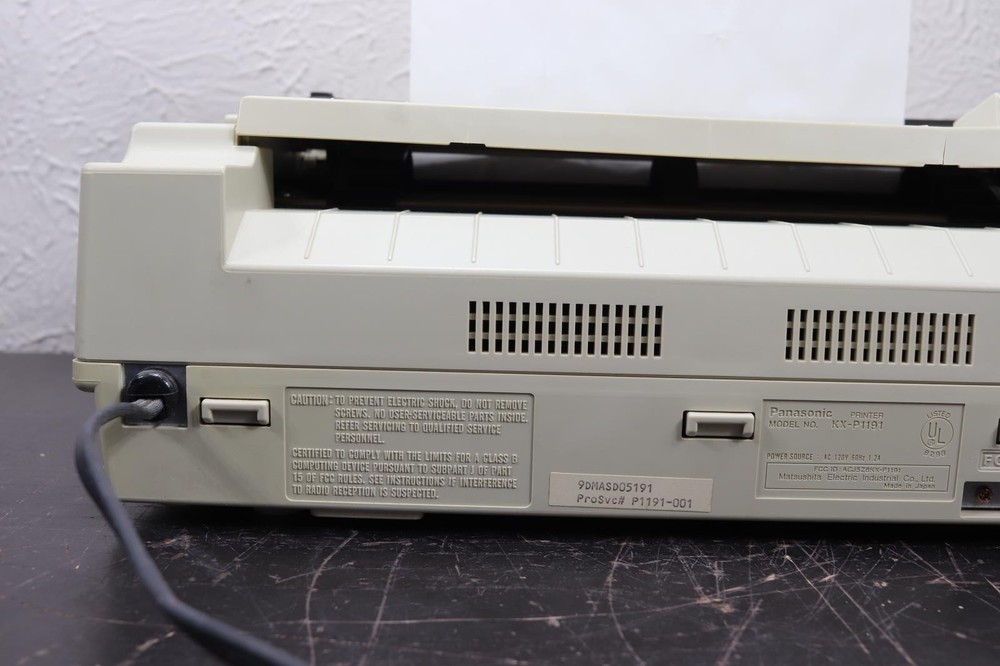 Panasonic KX-P1191 Dot Matrix Printer 25 Function Multi-Mode Tested Works