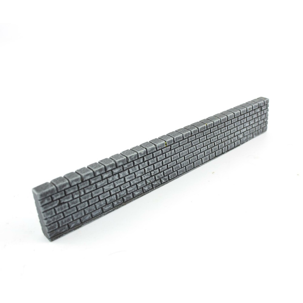 WWG Brick Built Wall Pre-Painted x 3 – Wargaming