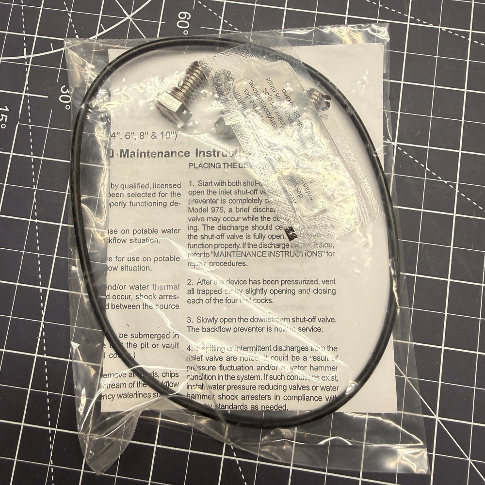 Wilkins 4" 950/975 Brass Seat Kit