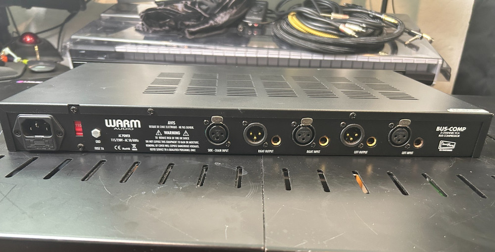 Warm Audio Bus-Comp 2-Channel Stereo VCA Bus Compressor –Mint, Light Use