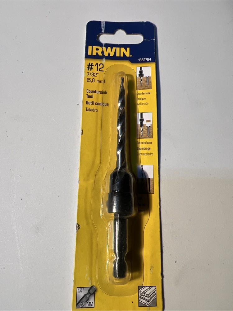 Irwin #12 Tapered Countersink Tool - 1882784 7/32"