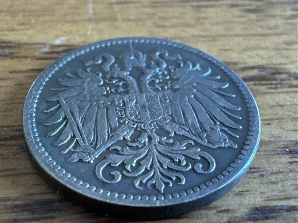 AUSTRIA 1896 2 HELLER