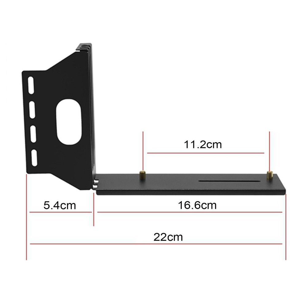 PCIe 16X Riser Graphics Card Cable Vertical Bracket Mount Kickstand Base Adapter