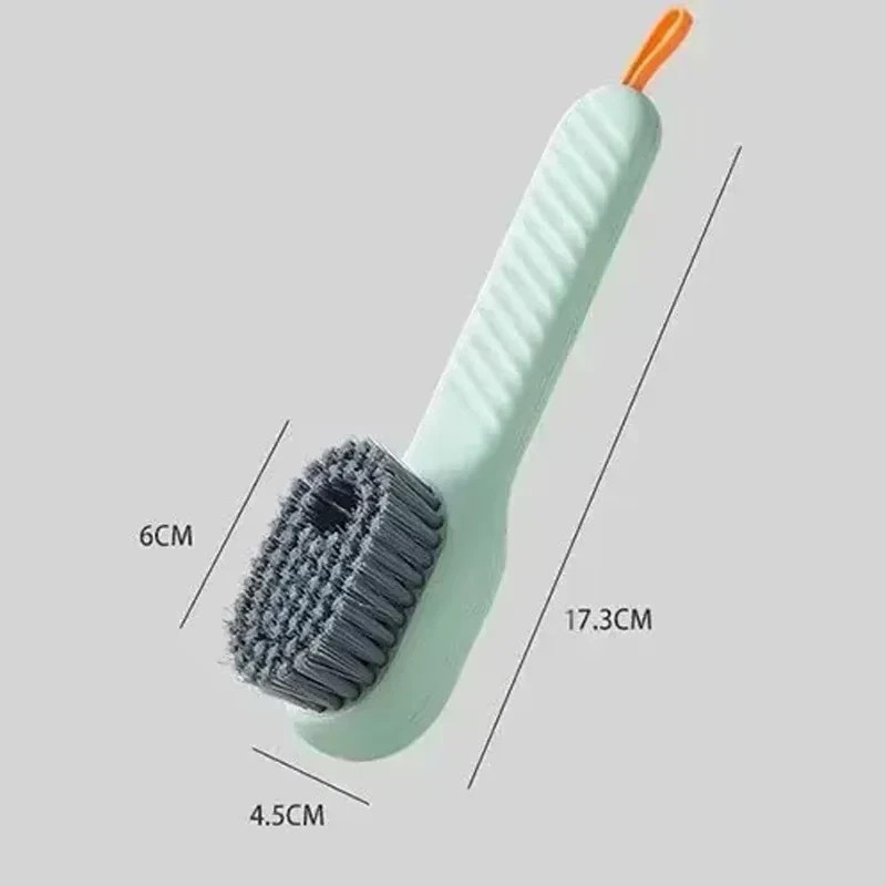 Multifunction Cleaning Shoe Brush Soft Automatic Liquid Shoe Brush Long Handle L