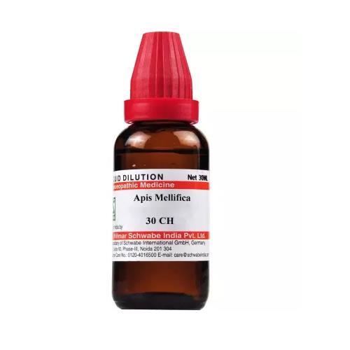 Willmar Schwabe India Homeopathic Apis Mellifica Dilution 30ml