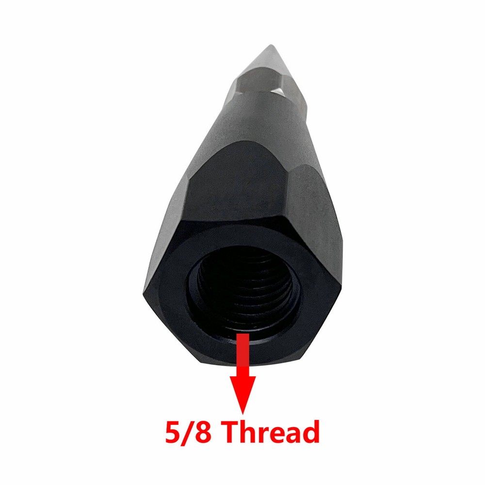 PRISM POLE POINT WITH REPLACEABLE TIP 5/8 INTERNAL THREAD
