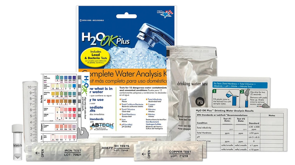LabTech H2O OK Plus Complete Water Analysis Testing Kit 0150 LT5015