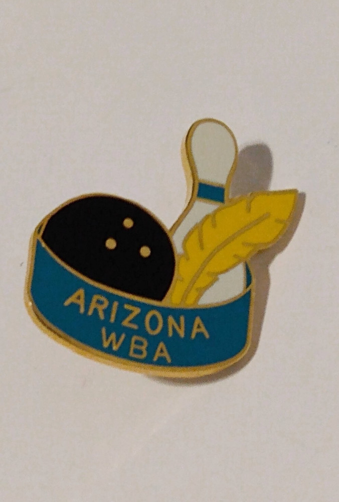Arizona WBA Bowling Lapel Pin