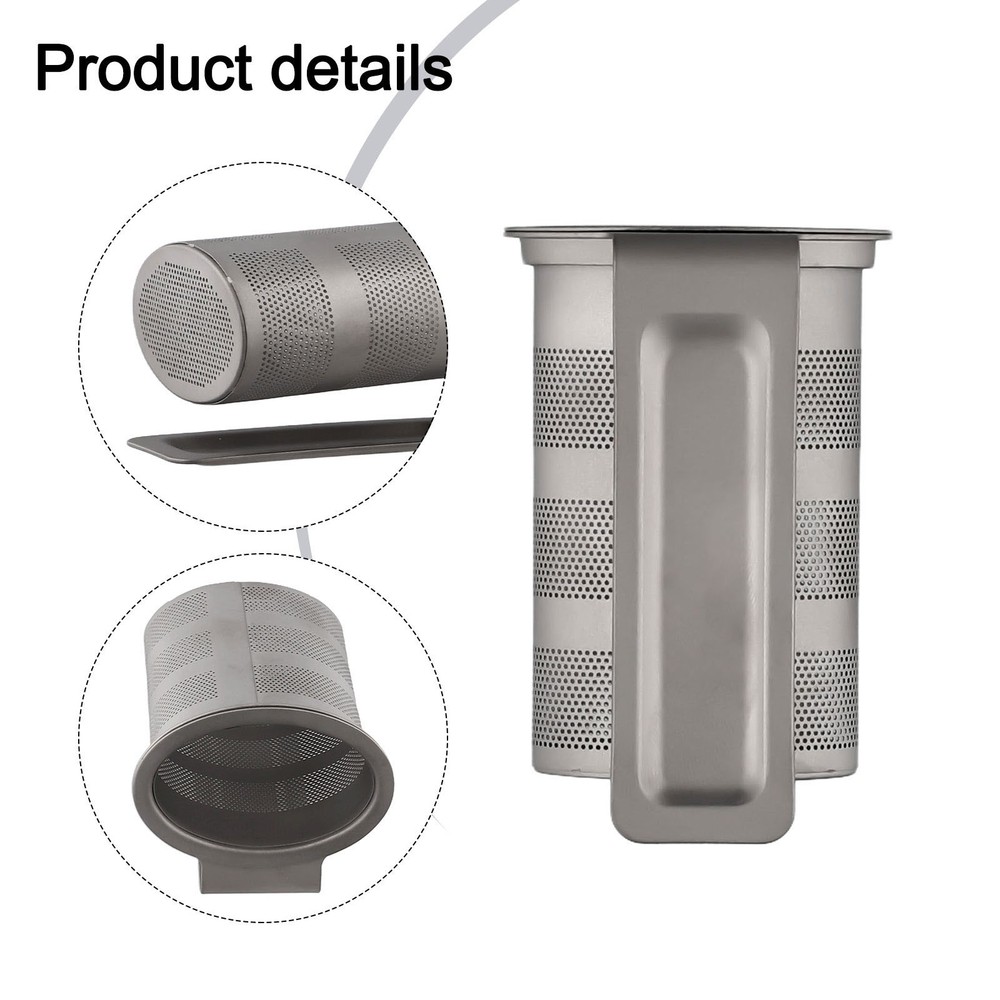 Titanium Mesh Tea Infuser Basket Tea Strainer Teapot Leaf Spice Tea Cup Filter