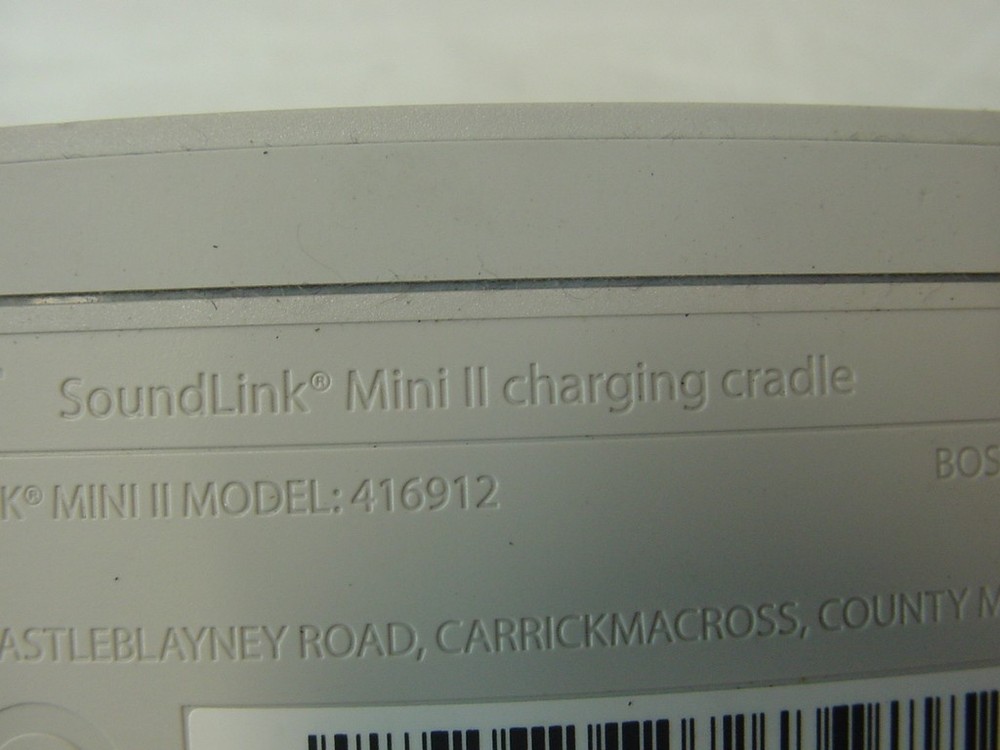 BOSE SOUNDLINK MINI II CHARGING CRADLE