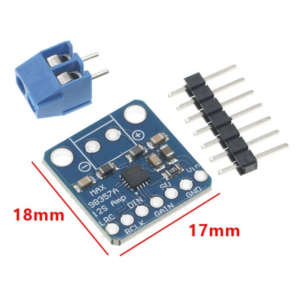 5pcs MAX98357 I2S Class D 3W For Audio Decoder Board for Raspberry Pi Projects