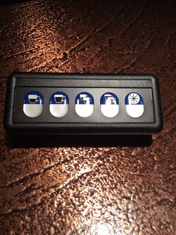 New Dosing Push-button Panel 5 Buttons