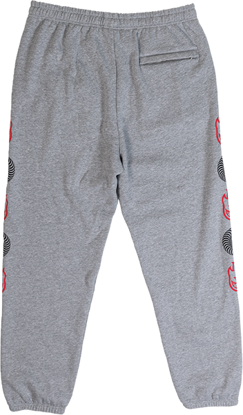 Spitfire Wheels Bighead Swirl Combo Gray Sweatpants