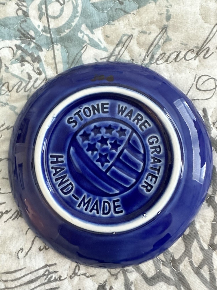 Garlic Ginger Grater Stone Ware Hand-Made