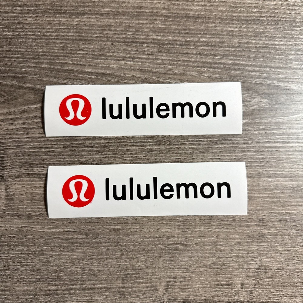 2 Lululemon Stickers