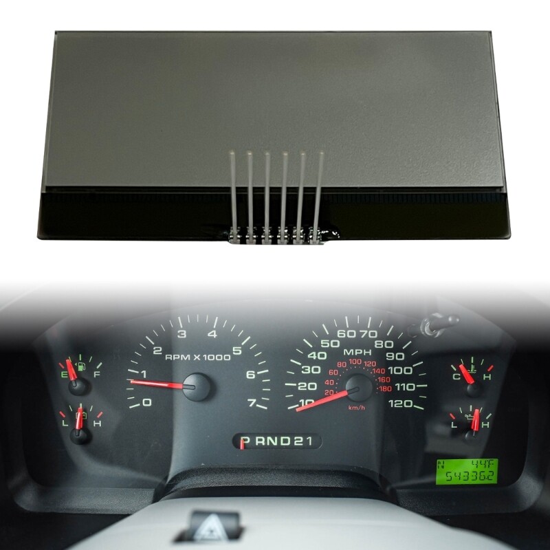LCD Display Screen Instrument Cluster Dashboard Replace Screen for F150 2004-08