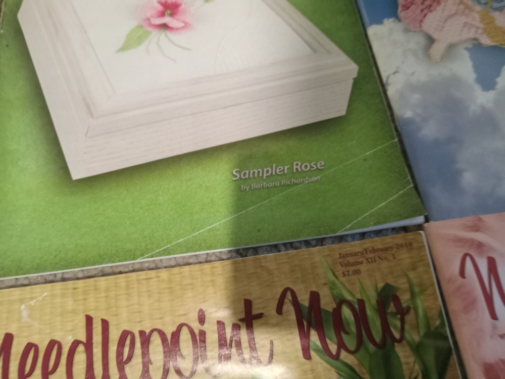 6x Needlepoint MAGAZINE "Needlepoint Now"