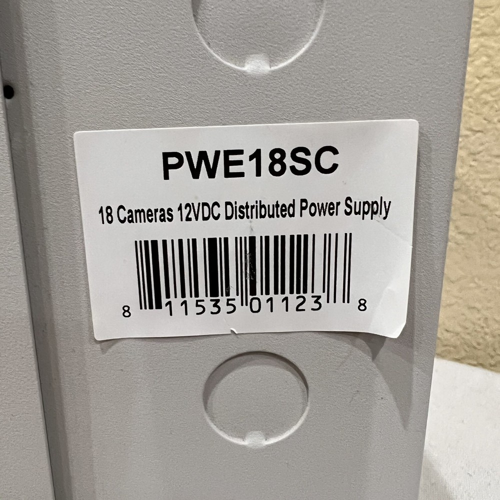 18 Camera 12Volt power supply