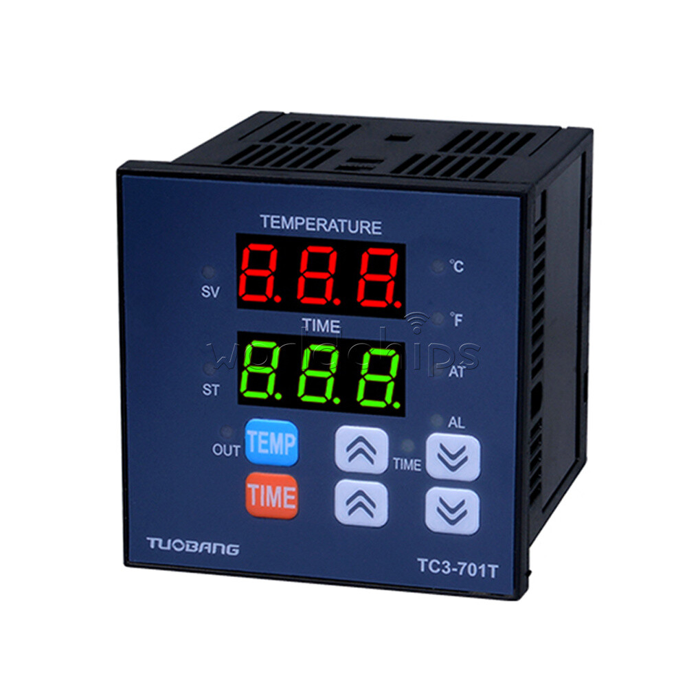 TC3-401/501/701 Digital Temperature Controller Multi-functional Temperature Time