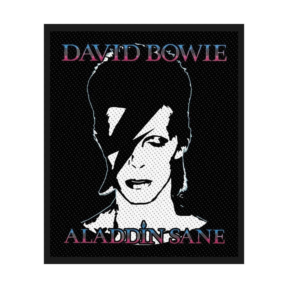 DAVID BOWIE sew-on patch x 2 different