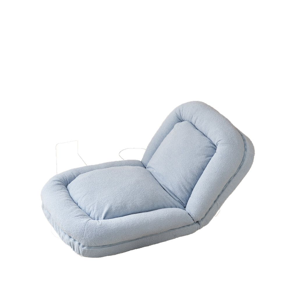 Triple Fold Down Sofa Bed,Blue