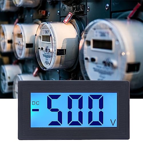 Voltage Meter, DC Digital Voltmeter, High for Producing Industrial DC0-500V