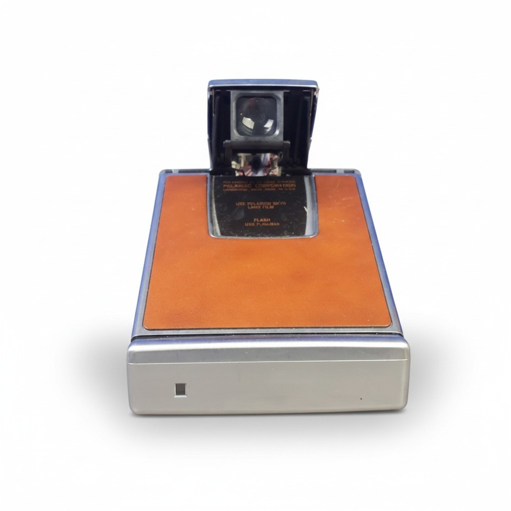 Polaroid SX-70 Land Camera Brown Leather (Nice) [Not Tested!]