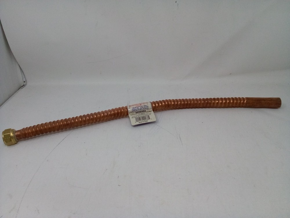 Eastman 24" Water Heater Corrugated Copper Connector