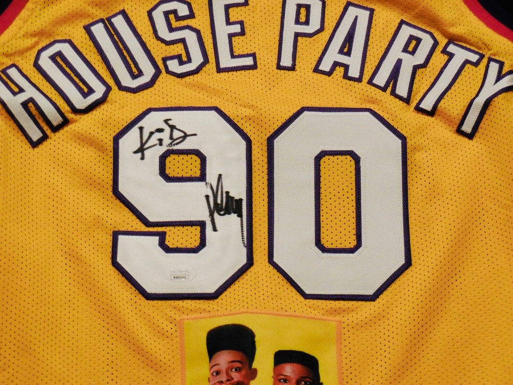 KID N PLAY AUTOGRAPHED JERSEY (CHRISTOPHER REID & CHRISTOPHER MARTIN) - JSA COA!