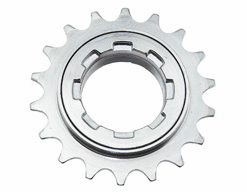 ORIGINAL! RUBY FREEWHEEL SINGLE 18T X 3/32 8-KEY RELEASE LM08 CHROME.