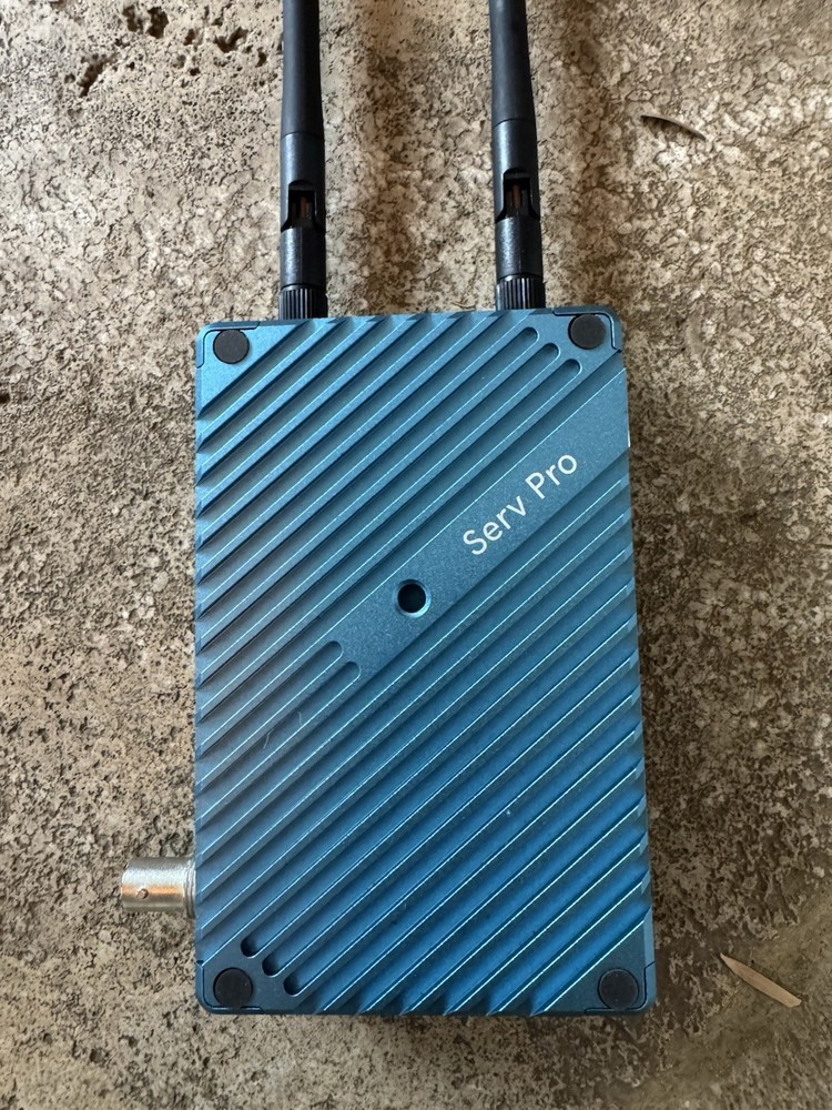 Teradek Serv Pro (Blue) Wireless Video System W/ Antennas + Cables