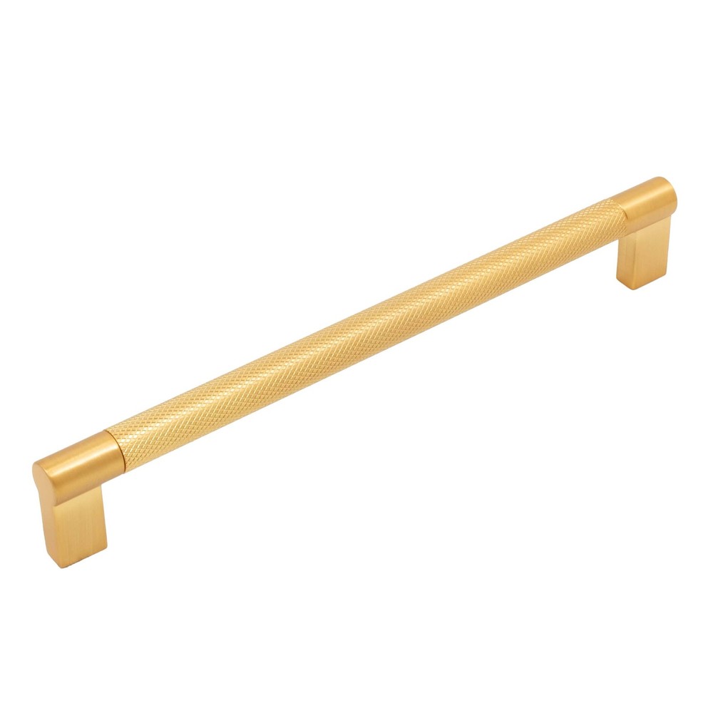 Urban Cabinet Pull, 192 Millimeters, Satin Brass by Stone Harbor Hardware