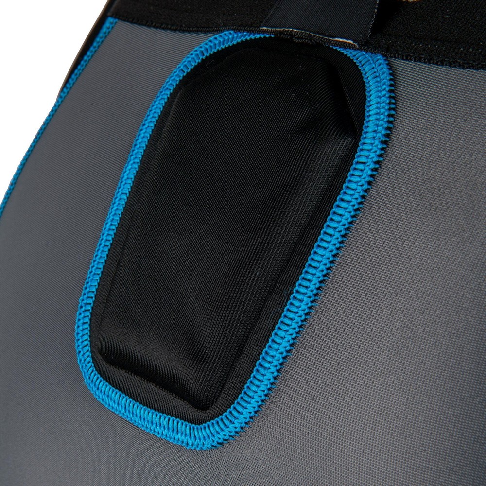 Champro Bull Rush 5 Pad Girdle Charcoal Optic Blue Large Compression Gear