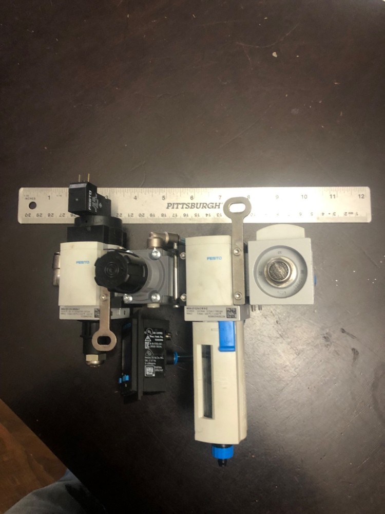 Festo Filter Regulator And Control Valve Bundle,Digital Display