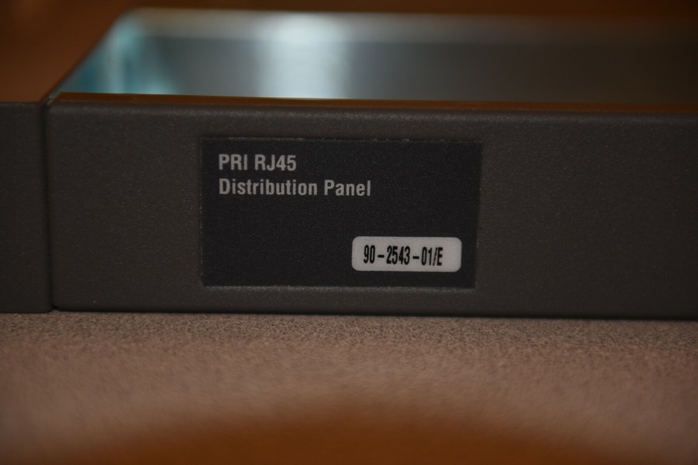PRI RJ45 rack mount Distribution Panel - 90-2543-01/E - NOS
